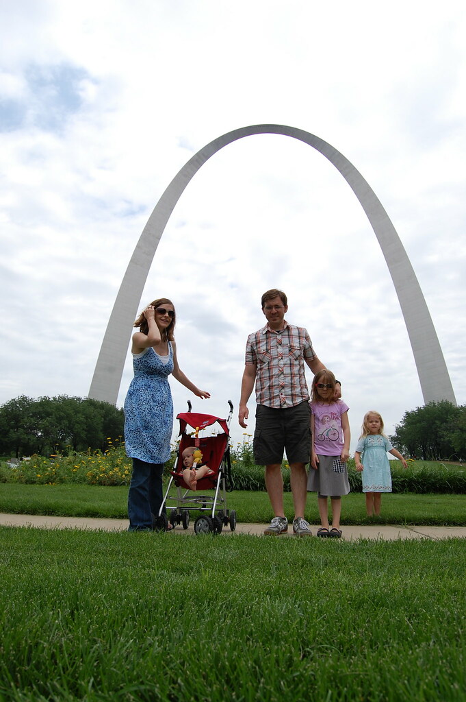 at the arch