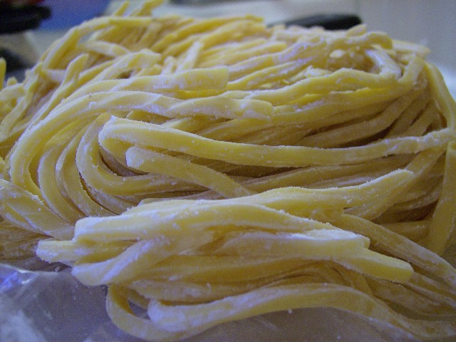 golden Shanghai noodles or