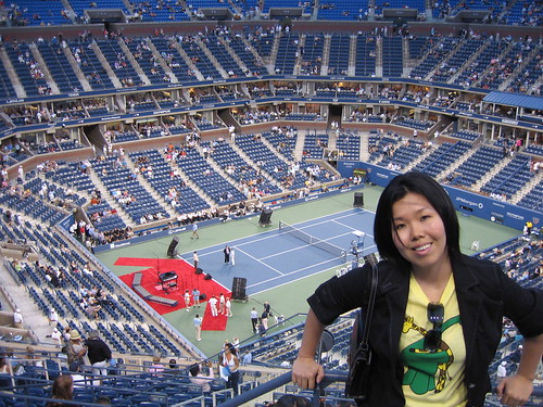 Happiness is to watch the US Open live!
