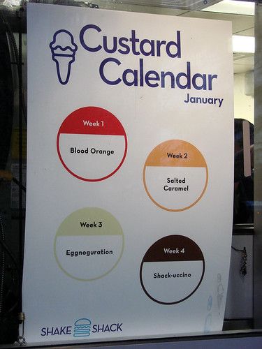 Jan 2009 Custard Calendar