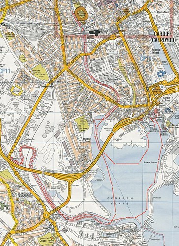 Cardiff Bay Map