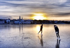 Morning Skaters in Iceland - by Stuck in Customs