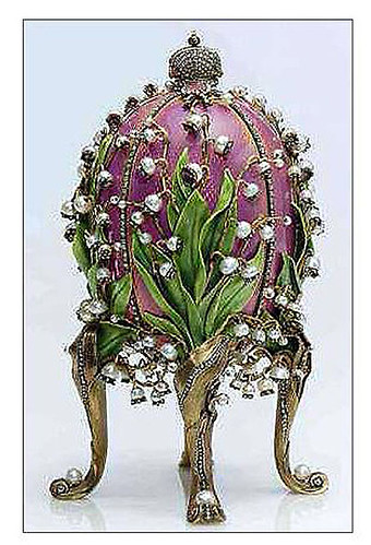 003-Huevo lirios del valle 1898-Faberge