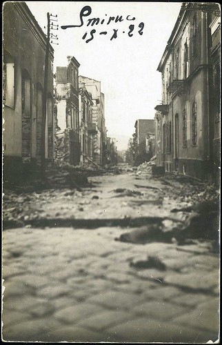 Yangından sonra İzmir. 19 Eylül 1922