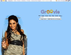 GroovleのGoogleホームページ