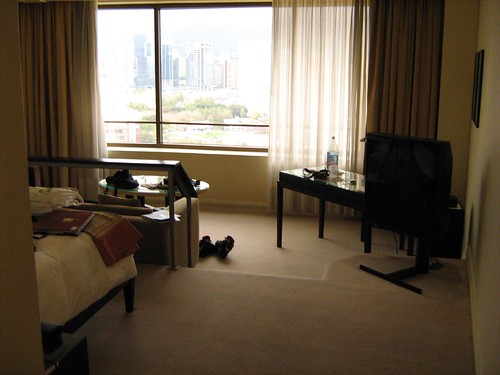 My hotel room in Grand Hyatt Santiago 2