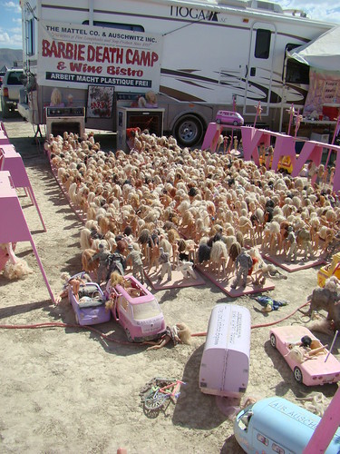 Barbie Death Camp Burning Man 2007