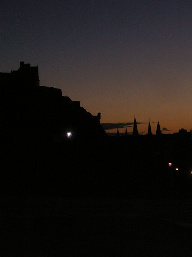 Day 9 - Edinburgh at night