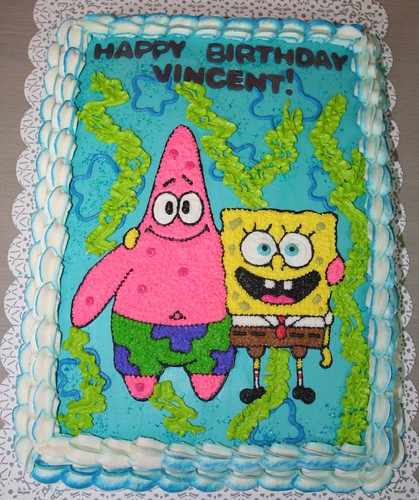 Sponge Bob and Patrick Cake