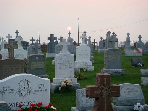 Guest Shot: Sunset over Cemetery