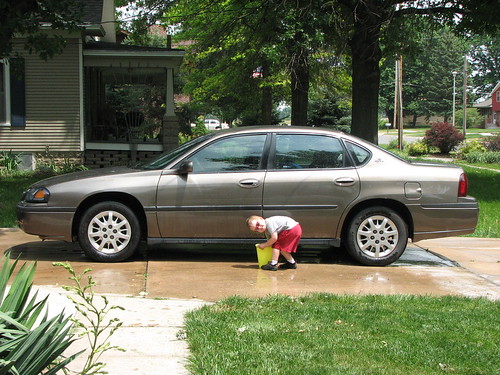 Washing the Car