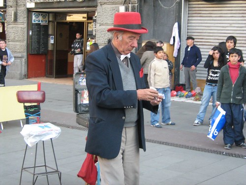 Street Magician at Plaza de Armas