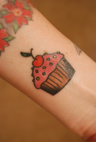 cupcake tattoo, originally