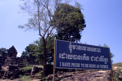 Temple: Prasat Preah Vihear, proud to be born Khmer