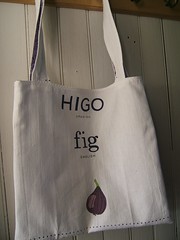 Fig Dishtowel Market Bag II