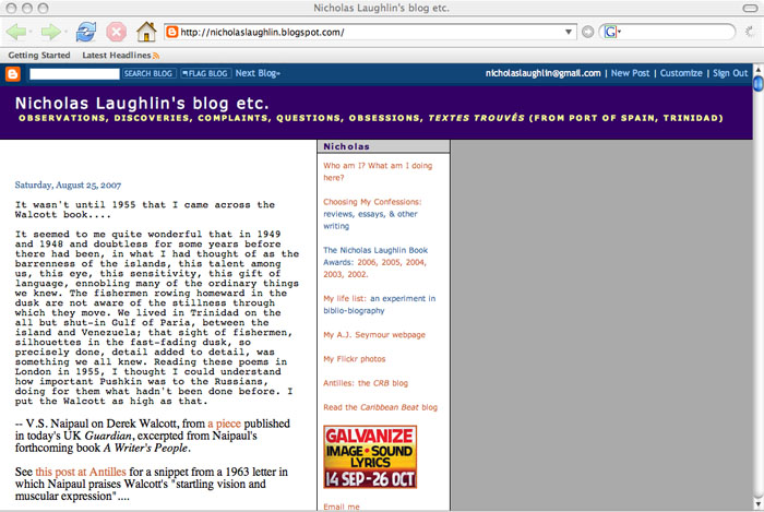 what my blog used to look like