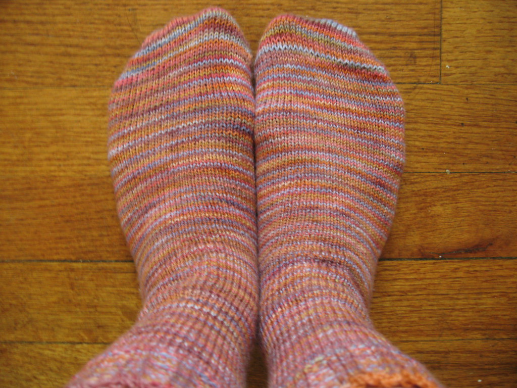 Claudia Blue Terra Cotta socks_01