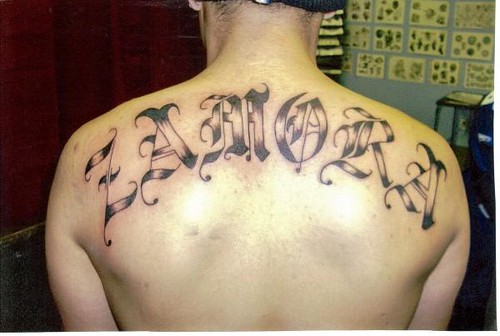 old english letter tattoos. old english letters tattoos.