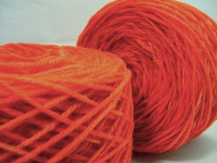 Red/Copper yarn
