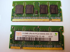 Macbook原廠DDR2 667 512 RAM