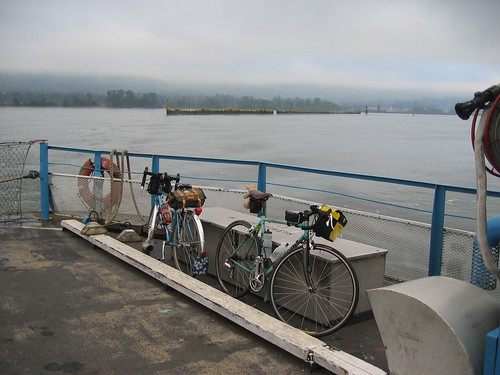 Bicycles on the ferry