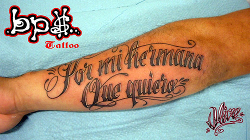 BPS TATTOO-olive-2007 · bps tattoo.Script hermana 