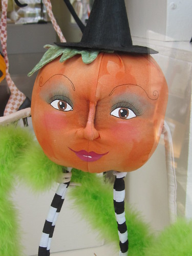Female Pumpkin Character