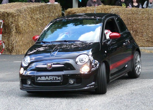 Fiat 500 Abarth Black. Fiat 500 Abarth black vl 2010