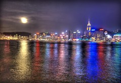Moon Over Hong Kong - by Stuck in Customs