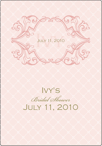 Wine Tag for Bridal Shower These labels are compatible with an Avery 