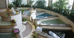 The Termé Wailea Hydrotherapy baths (from their website).
