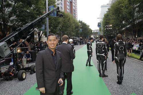 Ming Jin at the Green Carpet Event (Tokyo Intl Film Fest 2010)