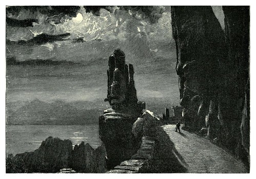 012- Calanques de Piana a la luz de la luna-The forgotten isles…1896-Frederic Breton