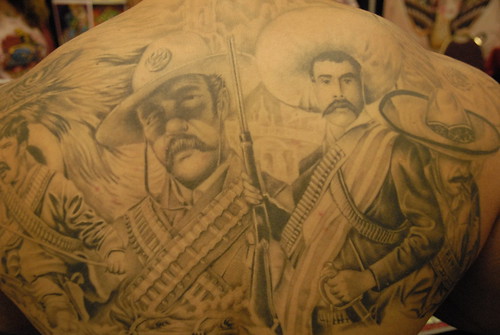 mexican flag tattoos. History of Mexican Tattoos