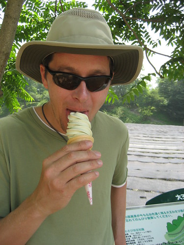 Wasabi ice cream