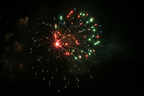 Fireworks in Evanston