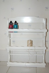 White herb shelf