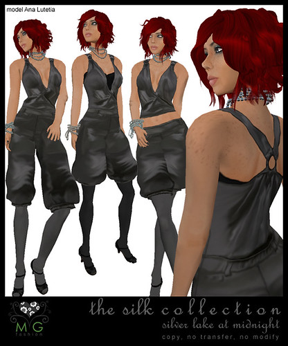 [MG fashion] The Silk Collection - Silver Lake at Midnight