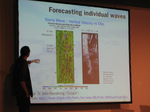 Hacking the atmosphere: Forecasting waves
