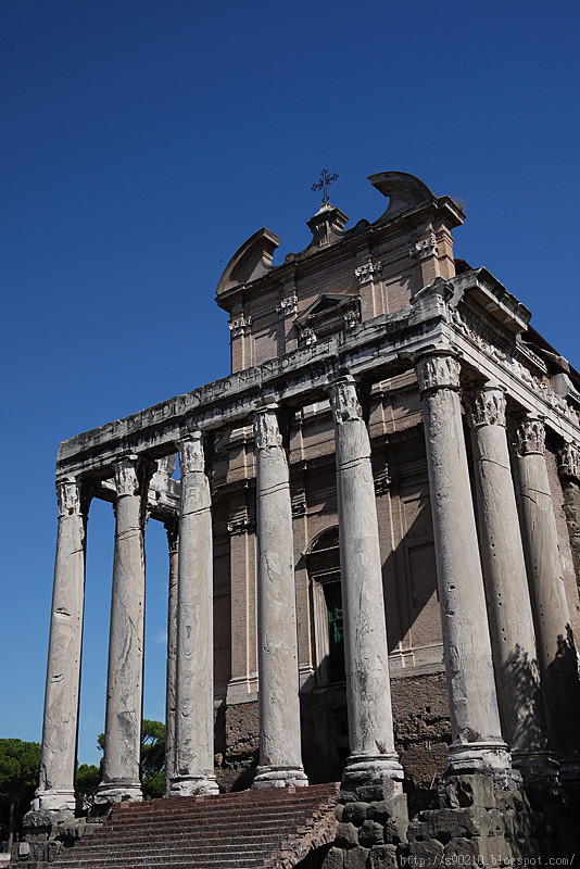 Rome 羅馬 安東尼與福斯蒂納神廟(Temple of Antoninus and Faustina)