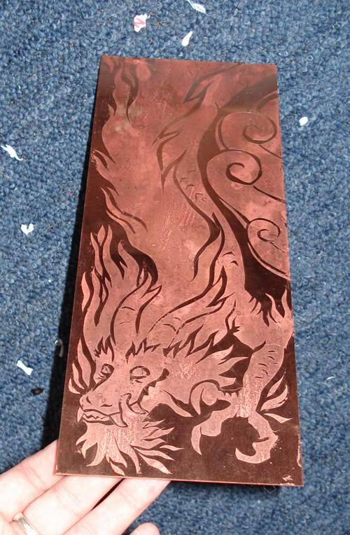 copper dragon