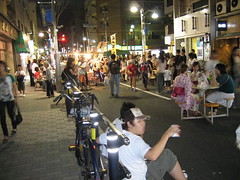 板橋駅前商店街のお祭り 19:42