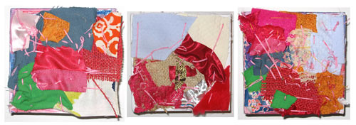 fabric-collage sewing