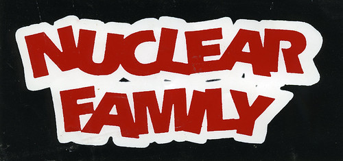 Nuclear Family sticker, 1996