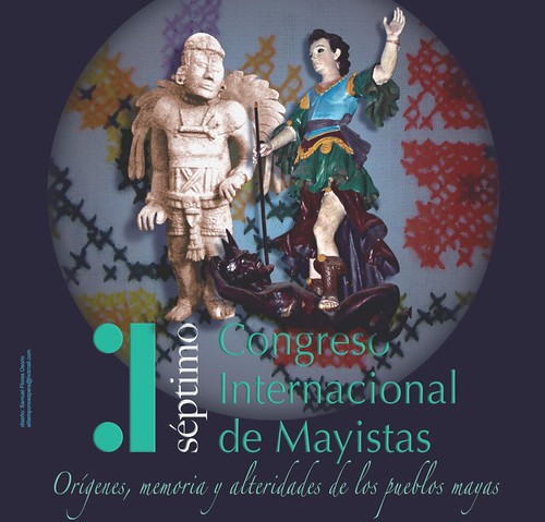 Part of the Poster for the VII Congreso Internacional de Mayistas in Merid, Yucatan