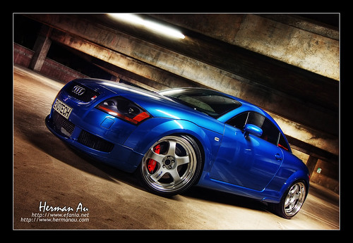 Denim Blue Audi TT Coupe (by hermanau)