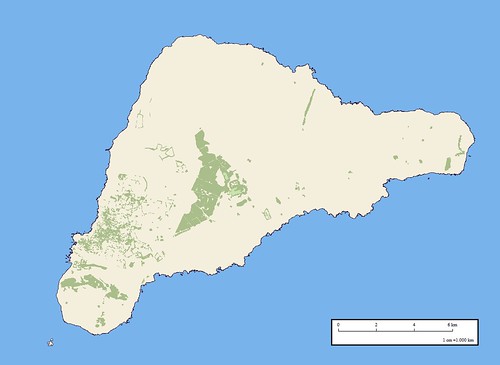 Easter Island - EEVS Map with Vegetation (1-100,000)
