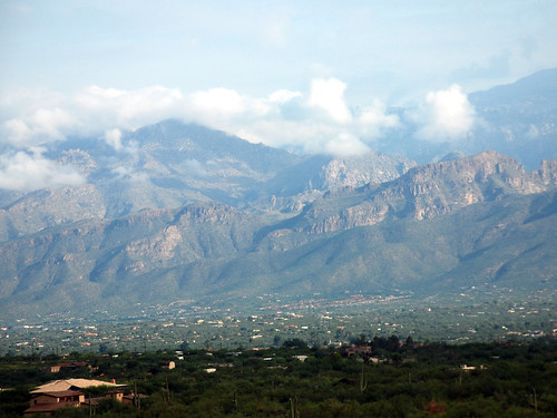 The foothills of the Catalina Mountains