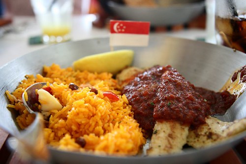 Sambal Fish and Cajun Rice