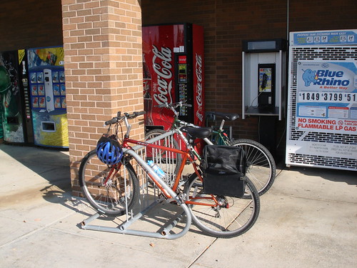 Payless Has a Bike Rack